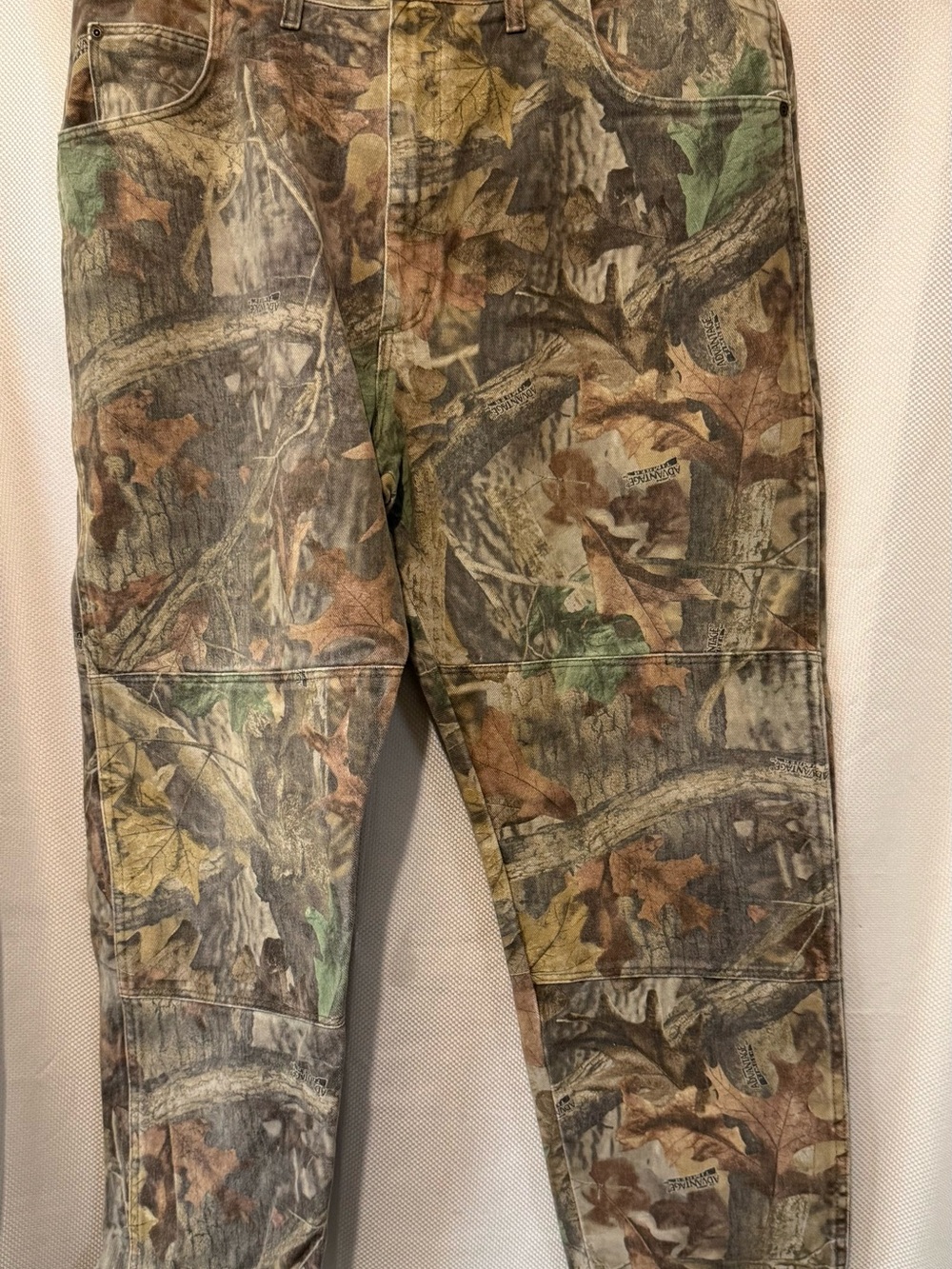 Wrangler Men's Camouflage Hunting Pants in Brown Green